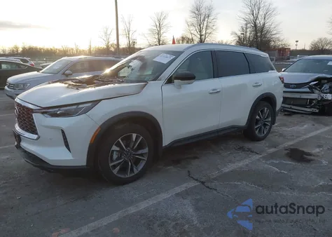 2025 Infiniti Qx60 Luxe Awd from USA, damaged, VIN 5N1AL1FSXSC337296